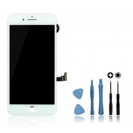 Kit Vitre tactile IPHONE 7 PLUS BLANC + Ecran LCD assemblés + OUTILS OFFERTS Qualité GRADE AAA
