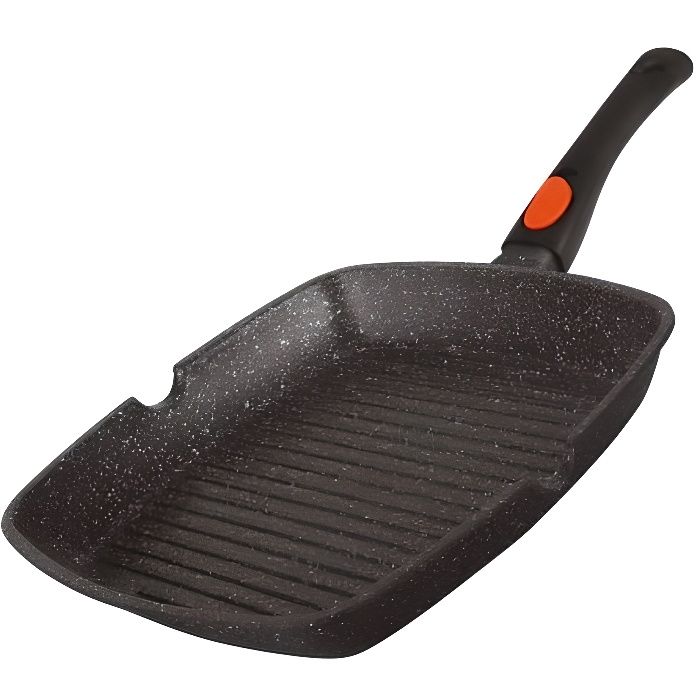 POELE GRILL 24 CM FONTE D'ALU KAMBERG
