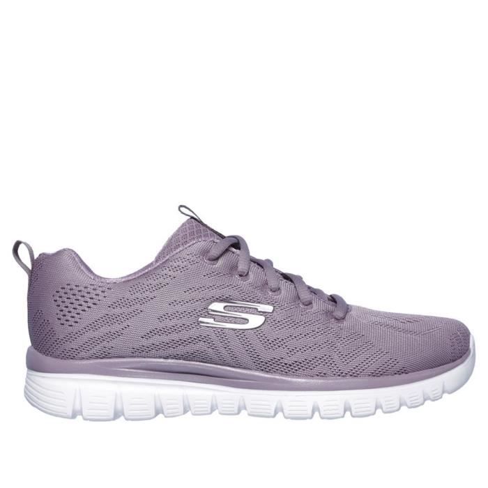 BASKET SKECHERS GRACEFUL GET- CONNE LAVANDA