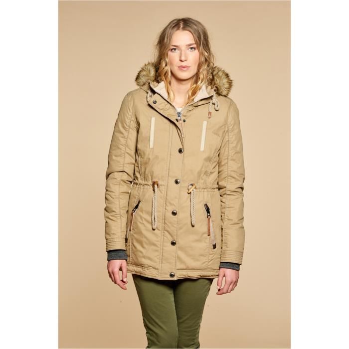 Parka à capuche fourrure synthétique - Parka ALASKA
