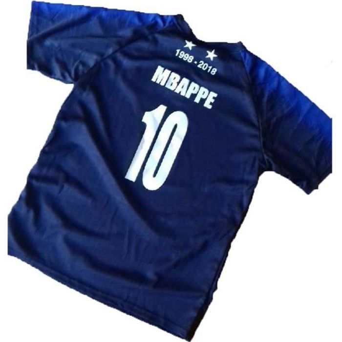 MAILLOT FRANCE 2 ETOILES MBAPPE ADULTE