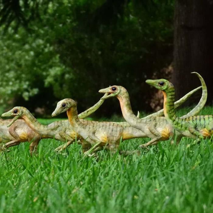 Modèle de dinosaure de simulation, résine, statue faite à la main, ornement de jardin, décoration de cour