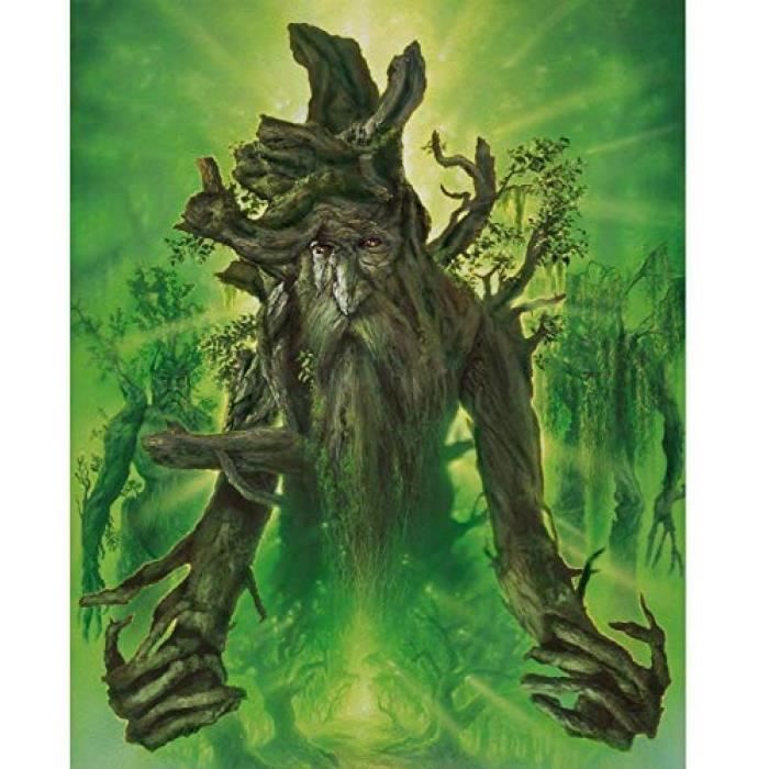Bricolage 5D Diamant Peinture Arbre Homme des Anneaux Point de Croix Broderie Couture 40X50cm@Z1125