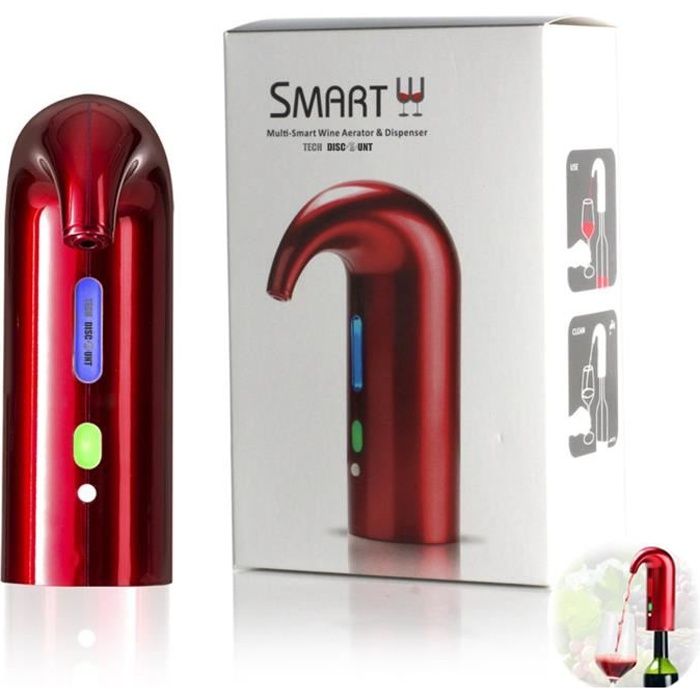 TD® Distributeur automatique vin boisson robinet chaude alcool bière bar électronique pompe à eau bouteille de vin rouge soirée fête