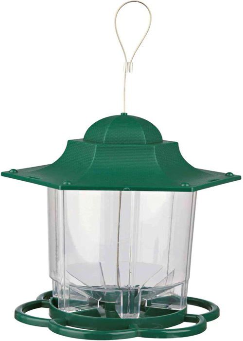 Meilleurs prix pour Mangeoire à oiseaux créative et paresseuse pouvant être suspendue pour libérer les mains - grand format vert jardin