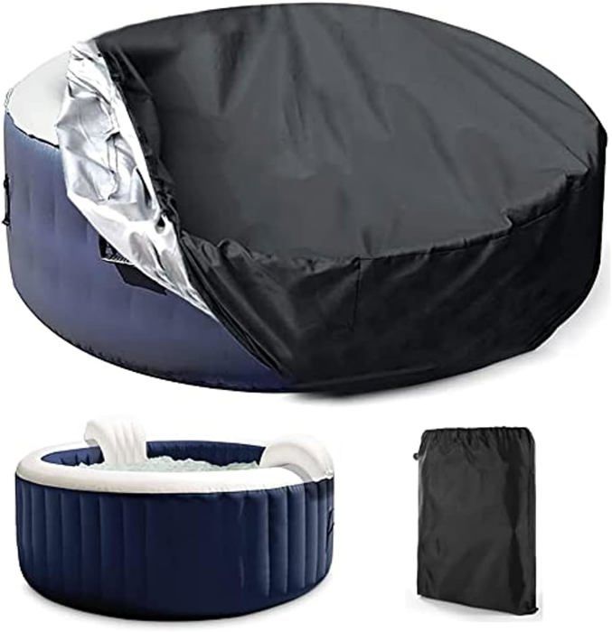 Mosiee Housse de Protection Extérieure Intégrée 600D Imperméable Ronde Mosiee Housse de Protection Extérieure Intégrée 600D Imperméable Ronde