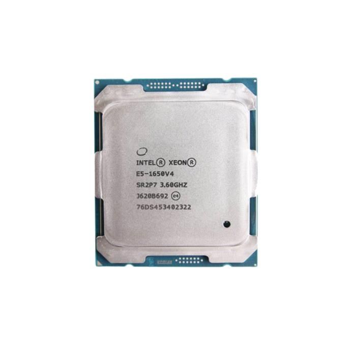 Xeon E5-1650V4 CPU Socket LGA 2011-3 6 cœurs 12 threads 3.6GHz 15Mo cache L3 140W