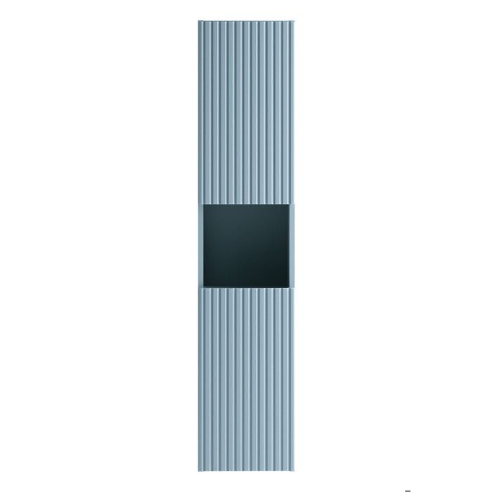 Meuble colonne suspendu de salle de bain NOVA DENIM blue 30 X 140 cm