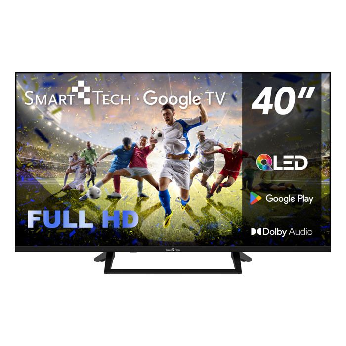 Smart Tech 40QG01V 40 (100 cm) FHD QLED Smart Google Television YouTube Netflix Prime Video Disney
