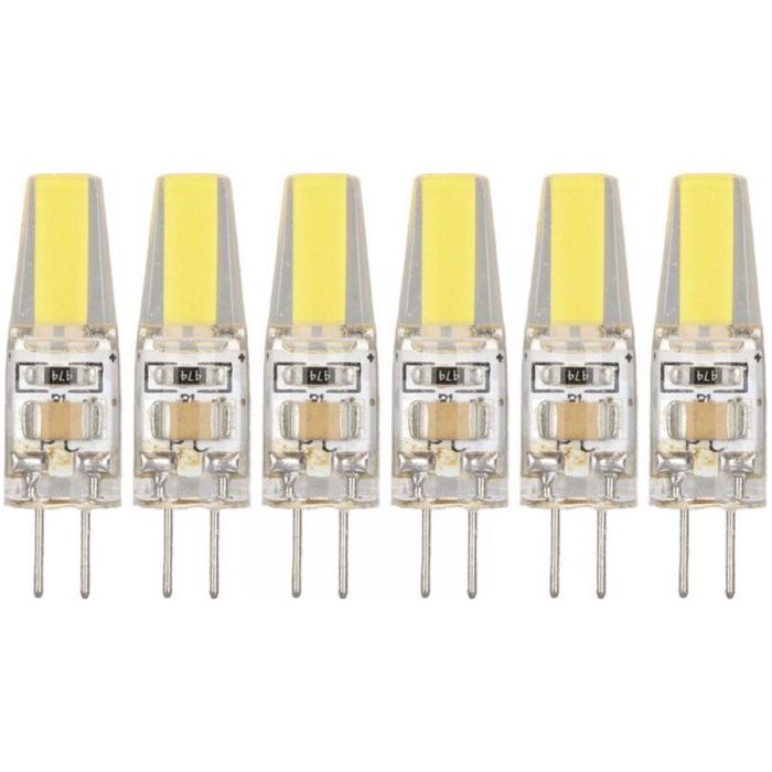 Ampoule LED G4 - PZCC - G4 3W 220V - Éclairage 360° - Antireflet - Lot de 6 - Lumière chaude