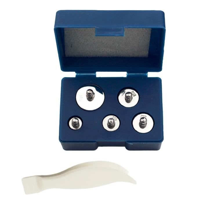 Kit 17 Poids Étallonage Précision Acier Inoxydable - 100g à 10mg - Pour Balances Bijoux Et Précision