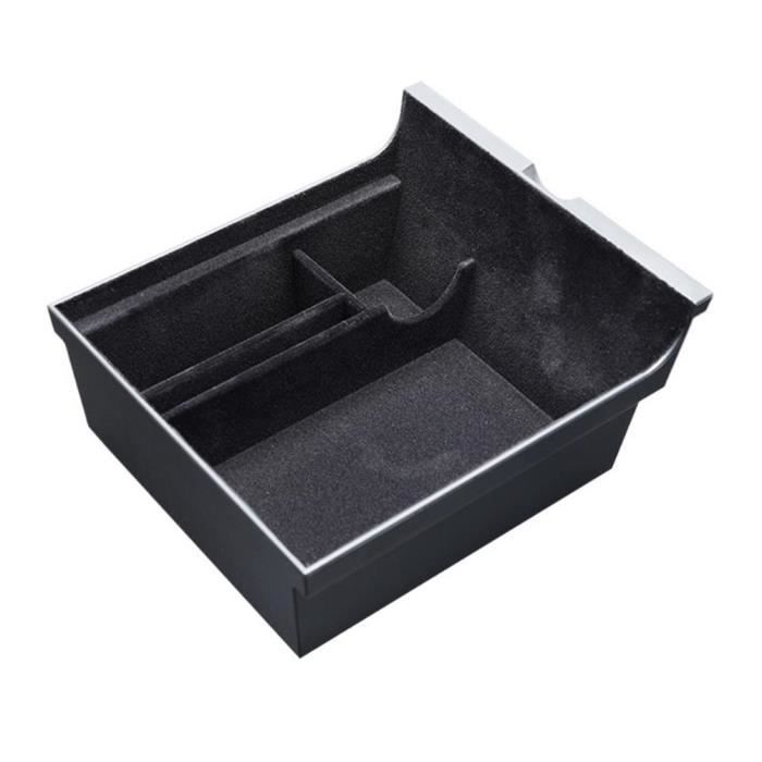 Organisateur Central Pour Mercedes Classe E W213 S213 C238 2016-2019 - Boîte De Rangement Noir ABS Pour Console
