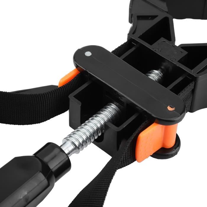 1pc ruban sangle pince réglable coin sangle pince 4 mâchoires cadre sangle pince avec 4m en