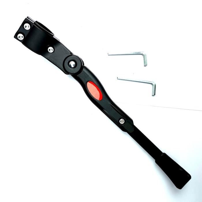 Béquille Réglable Vélo BV – En Alliage Aluminium, Hauteur Ajustable – Pour Vélos 24" à 28"