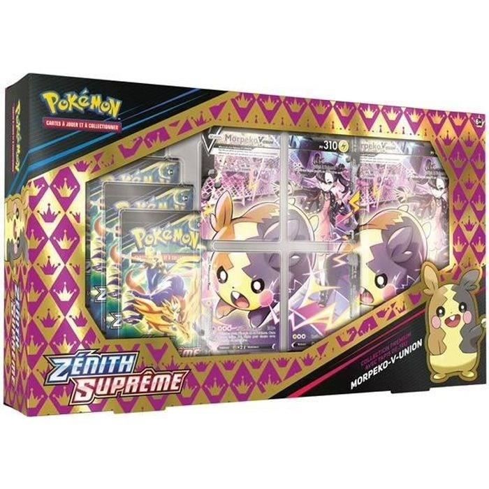 Coffret Pokémon Morpeko V-Union - Collection Premium Zénith Suprême - Extension de 70 cartes
