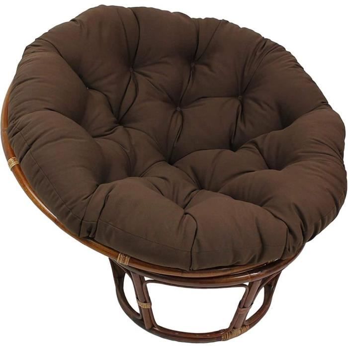 Coussin Rond De Chaise De Papasan, Coussin Épais De Chaise D