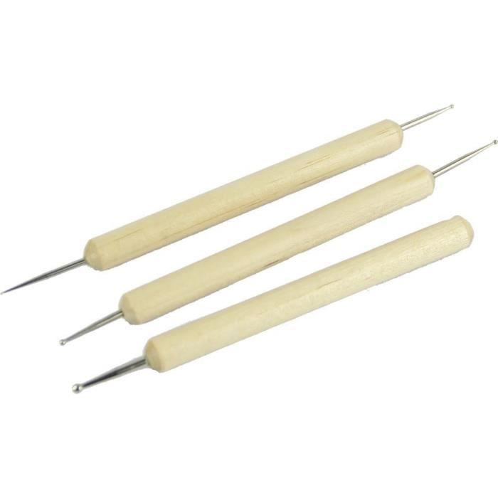 25 PCS STYLET Pointillé Stylo De Pointage Poterie Outils Gaufrage EUR
