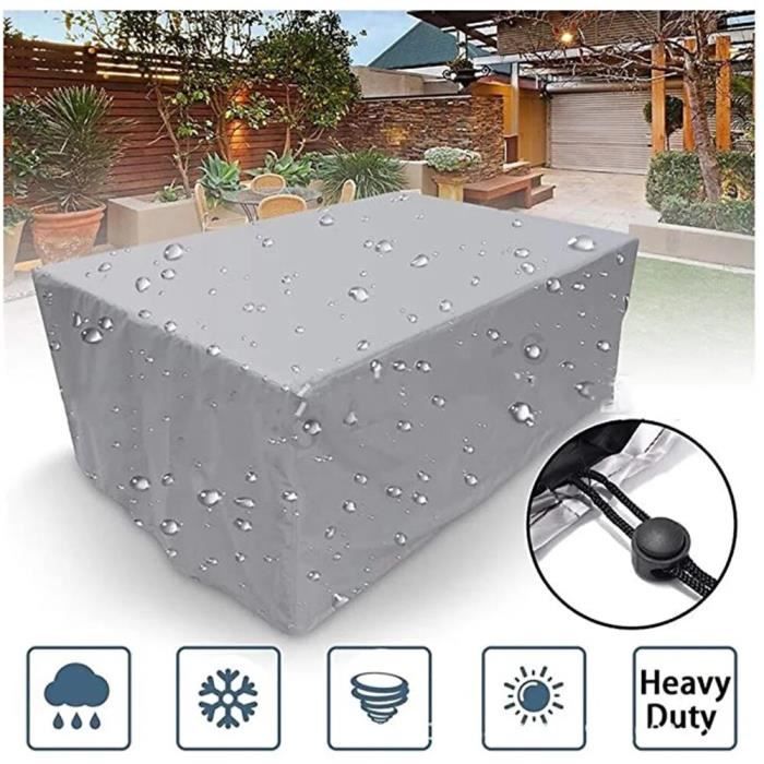 Housse De Table De Billard Oxford 210D – 245 X 140 X 20 Cm – Protection Anti-poussière, Eau Et Rayures – Noir/Argenté, Cordon De Serrage