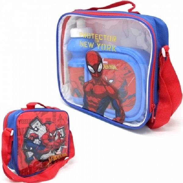 Lunch Box Spiderman Gourde Boite Gouter Garcon Cdiscount Bagagerie Maroquinerie