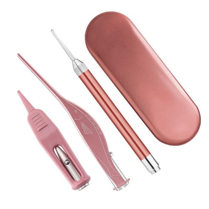 3pcs Bebe Oreille Cire Nettoyant Oreille Nez Nombril Nettoyage Pinces Lumineuses Cdiscount Au Quotidien