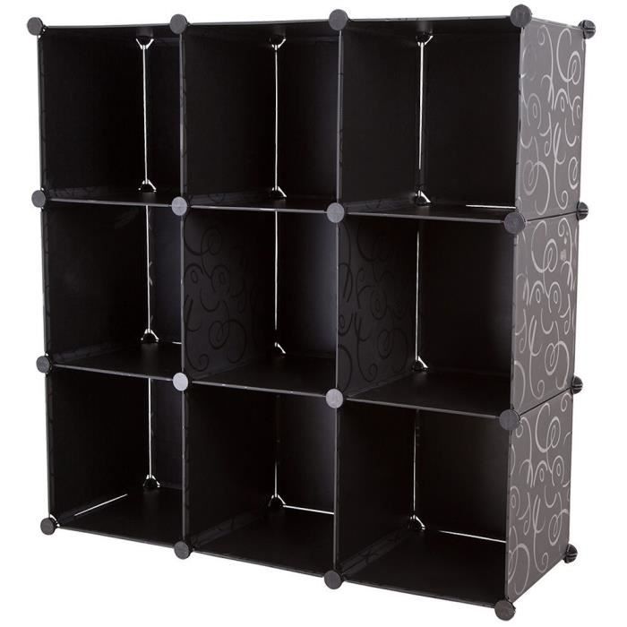 Armoire Systeme Etagere Rangement Vetement Chaussure Avec 10