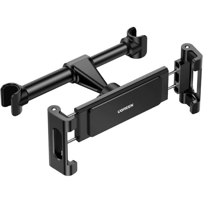 Support Tablette Voiture Pour Appuie-tête – Bras Télescopique, Rotation 360°, Compatible 4,7 à 13 Pouces | Idéal Enfants, Longs Trajets - 10