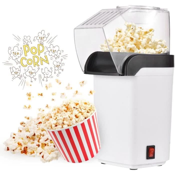 CORN POPPETS - Poppoir à Popcorn En Silicone Pour Micro-ondes, Sans Huile, Couleur Bleue - Popcorn Sain En 2 Minutes