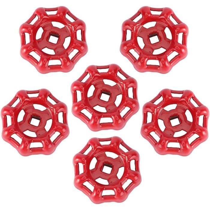 Poignée De Robinet En Acrylique Diamant - Pour Eau Chaude/froide, Tailles 1/2 Et 3/8 Pouces