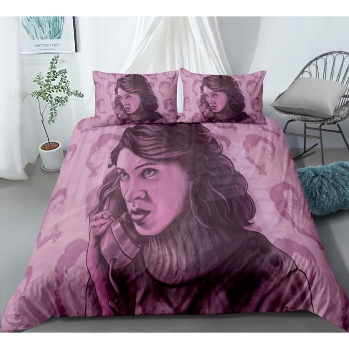 Housse De Couette K Pop Demon Pour Enfant - Lavable En Machine - Cadeau Jeu Vidéo Décoration Chambre