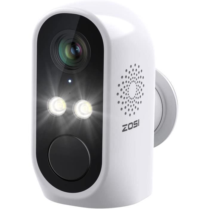 Caméra De Sécurité Intérieure HSP-C1 Avec écran Tactile - Rotation Motorisée - Appels Vidéo Bidirectionnels - Wi-Fi - Design Moderne