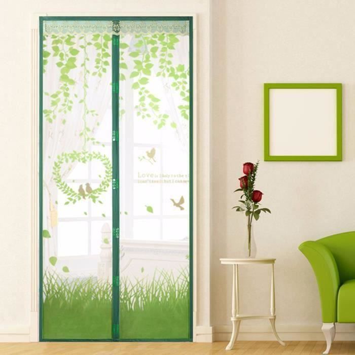 LZHBD Moustiquaire Porte Magnétique Moustiquaire Sur Mesure