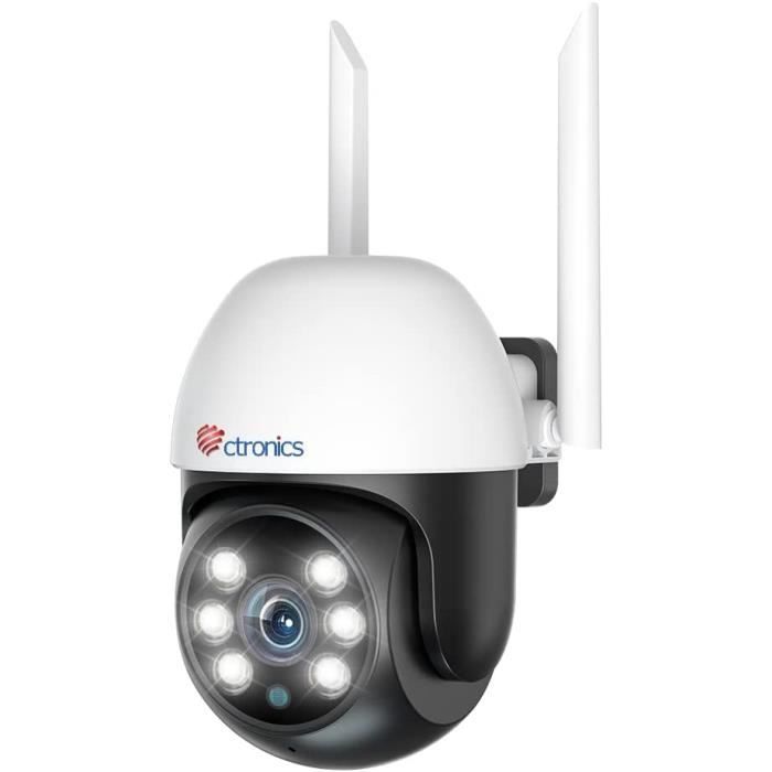 Caméra de Surveillance Connectée Intérieure WiFi Projecteur 360° 1080p - SILAMP