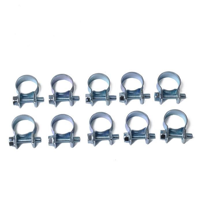 2 Colliers De Serrage Sous Vide En Aluminium KF25 Avec Anneaux Centraux – Pour Raccords Tuyauterie 31mm