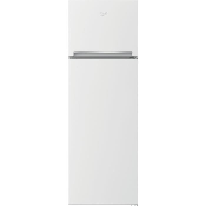 Réfrigérateur pose-libre double porte - BEKO - RDSA310M40WN - Classe E - 306 L (237+69) - 175 x 59,5 x 59,2 cm - Blanc