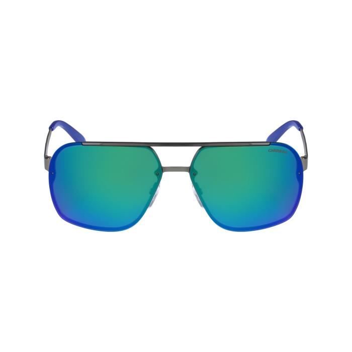 Lunettes de soleil Carrera Carrera 91-S -R81Z9 Argent mat - Bleu Bleu,  Argent - Achat / Vente lunettes de soleil Homme - Cdiscount