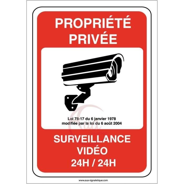 PANNEAU PROPRIETE PRIVEE (L0736) 210 x 300 mm Matière PVC | Leroy Merlin