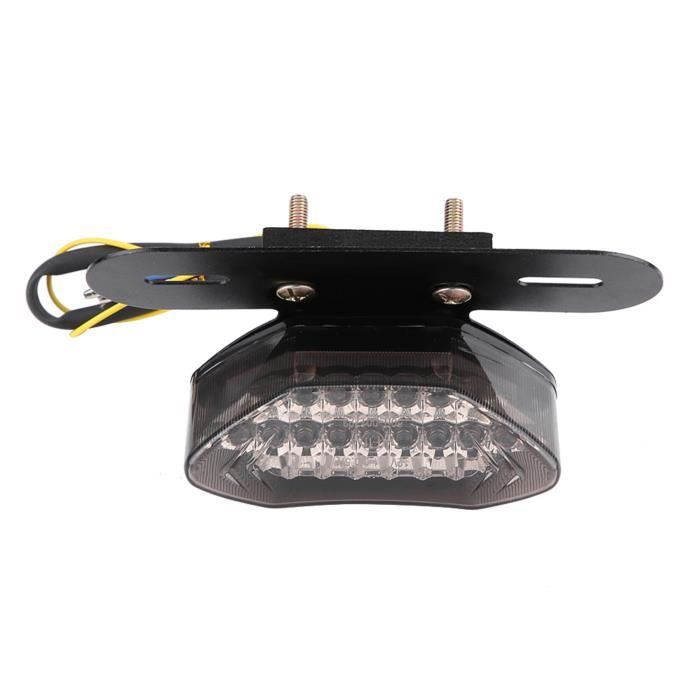 HASMI Clignotants Pour Moto Clignotants LED 12V, Clignotant Ambre, Feu