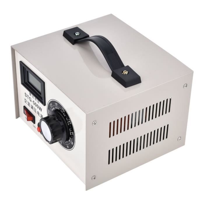 Régulateur De Tension TDGC2-3KVA - 220V Monophasé, AC, Réglage Continu - Neuf De Chine