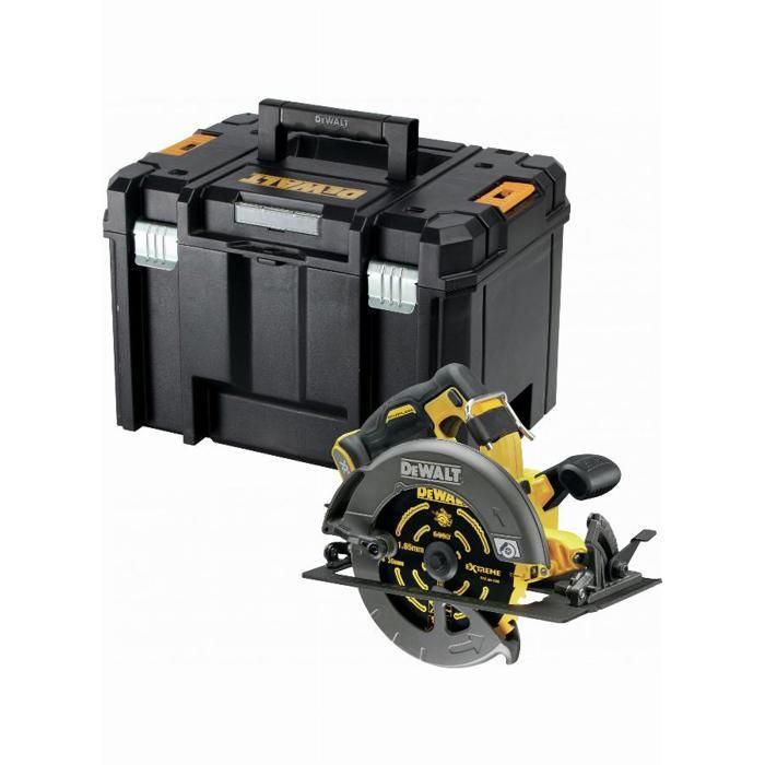 Scie circulaire 2.0 XR FLEXVOLT 54V 2Ah Li Ion Brushless DEWALT 190mm sans batterie coffret TSTAK DCS578NT XJ - vue 2