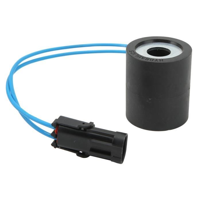 Bobine De Solénoïde 02-124661 - 12V 30W, Remplacement Pour électrovannes D'excavatrices Et Engins