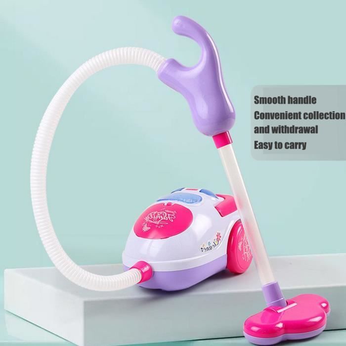 Mini aspirateur électrique pour enfants simulé jouet de nettoyage pour  enfants jouet d'aspirateur 