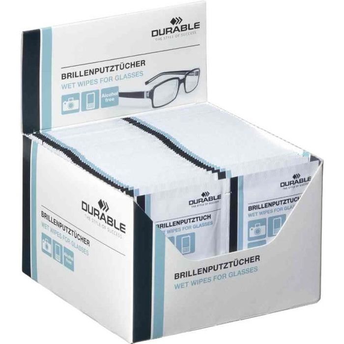 Lingettes Nettoyantes Pré-humidifiées Pour Lunettes - Lot De 600 Lingettes - Idéal Pour Verres Et écrans