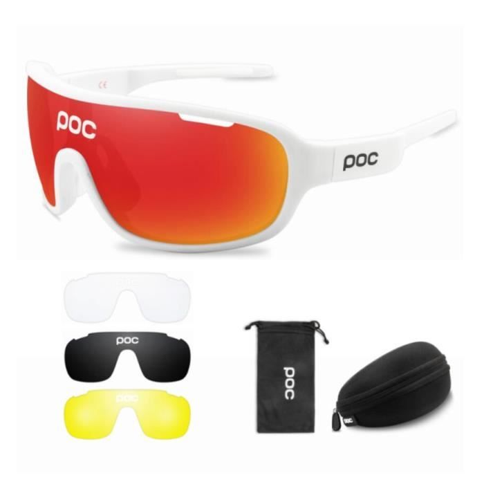 Lunettes De Soleil POC Do Blade Citron/miroir Argenté - Vélo, Neuves - Italie