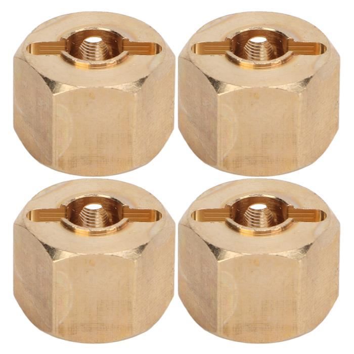 Trust-adaptateur étendu Hexagonal De Roue Pour Axial SCX24 4 Pièces