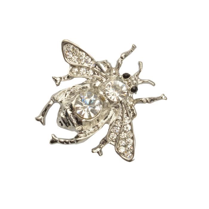 Strass Cristal Plaqué Or Alliage Grenouille Animal Insecte Broche et broche Strass Cristal Plaqué Or Alliage Grenouille Animal Insecte Broche et broche