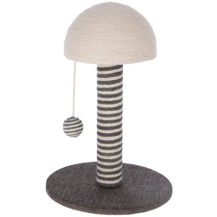 Comparer les prix de Arbre à chat Kerbl Funghi - gris/blanc - 42 cm