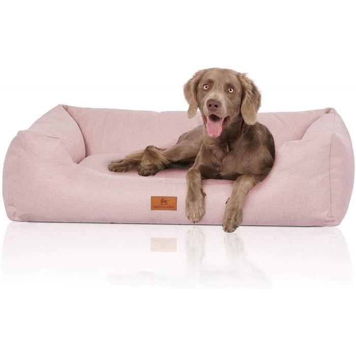 Meilleurs prix pour Knuffelwuff Emma, Panier pour chien, M-L, rose,  couleurs pastelles Sunshine Edition