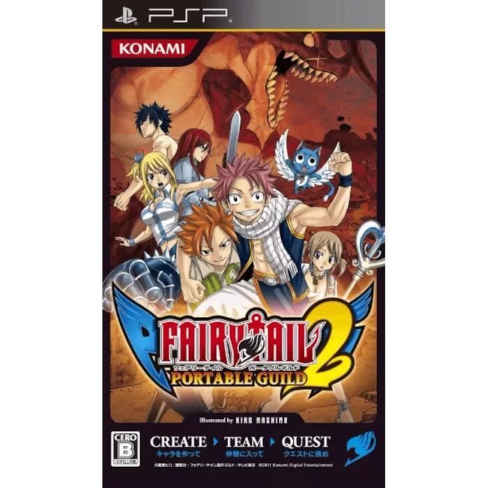 Konami Fairy Tail - Portable Guild 2 Jeu Sony Psp Occasion Version Ntsc-J (Japon)