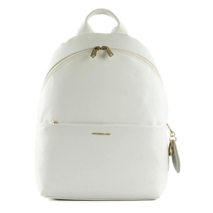 MANDARINA DUCK Mellow Leather Backpack Optical White [205853] - sac à dos sac a dos blanc