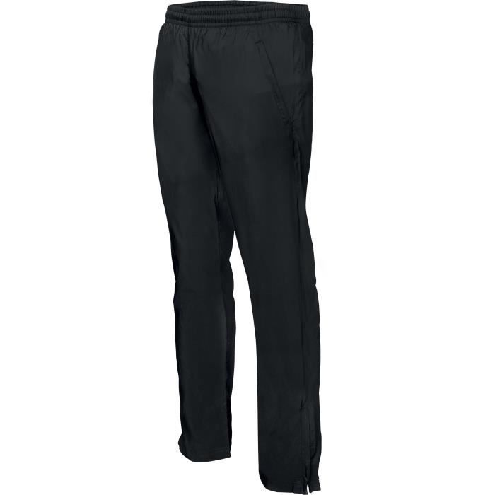 pantalon de survêtement ajusté proact - homme - noir - multisport - tissu à séchage rapide